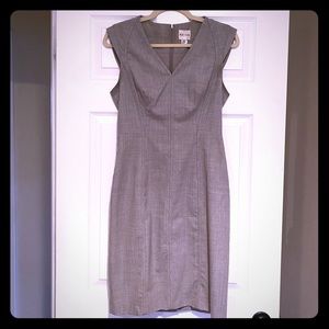 Reiss grey business dress